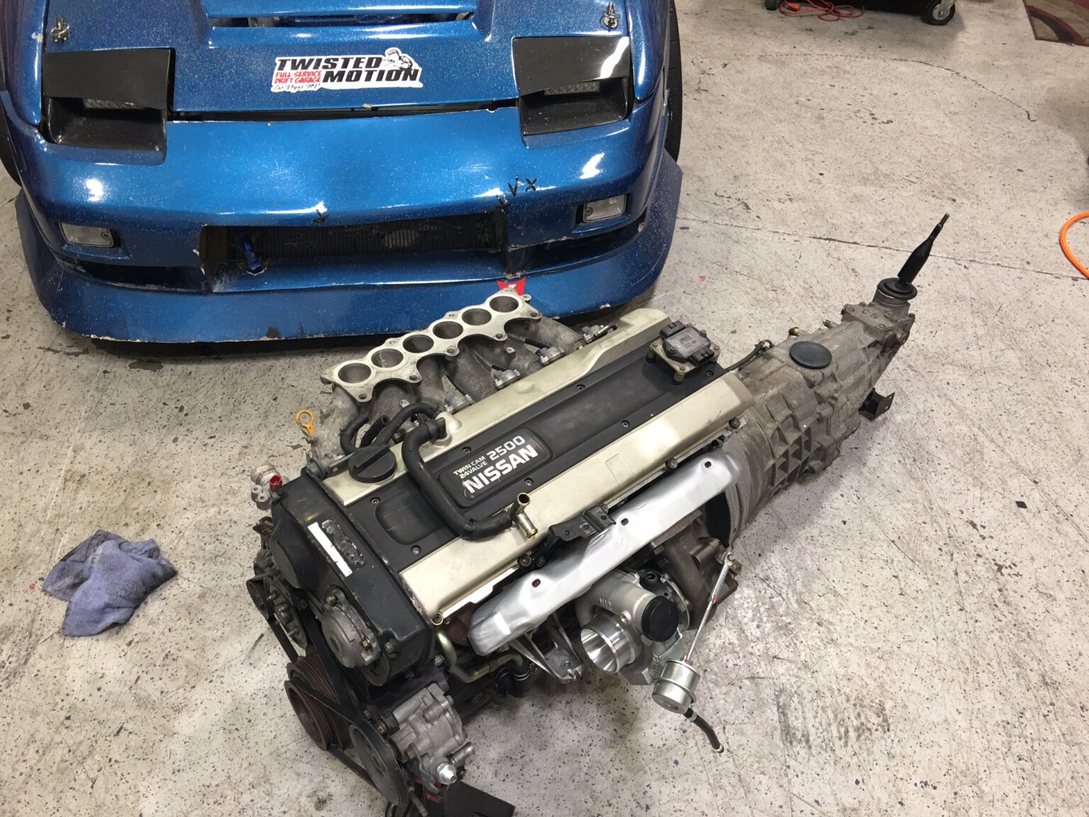 RB20 RB25 2 TURBO UPGRADE Skyline 240sx Twisted Motion LV