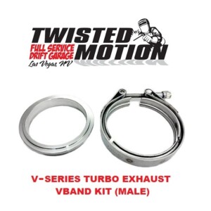 V3 V4 V5 Series V-Band Down Pipe Clamp Kit