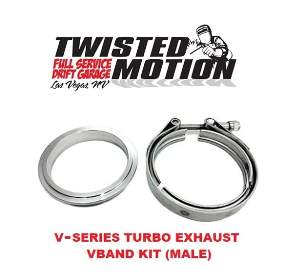 V3 V4 V5 Series V-Band Down Pipe Clamp Kit