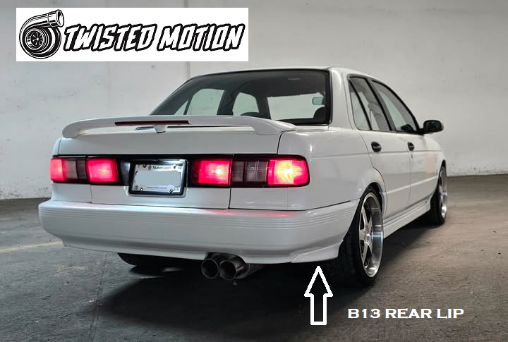 1991-1994 NISSAN SENTRA SE-R B13 REAR BUMPER LIP - Image 2