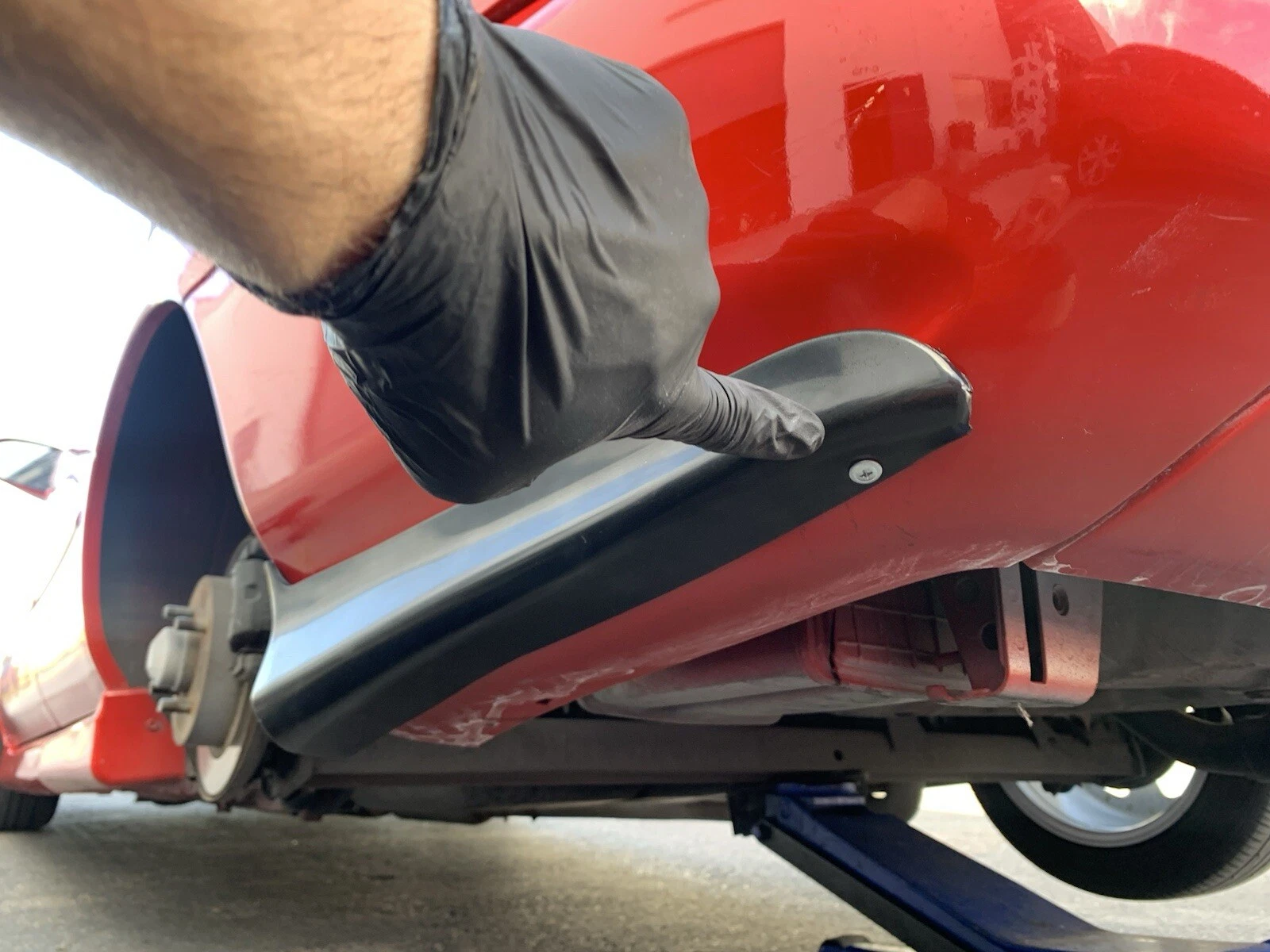 1991-1994 NISSAN SENTRA SE-R B13 REAR BUMPER LIP - Image 6