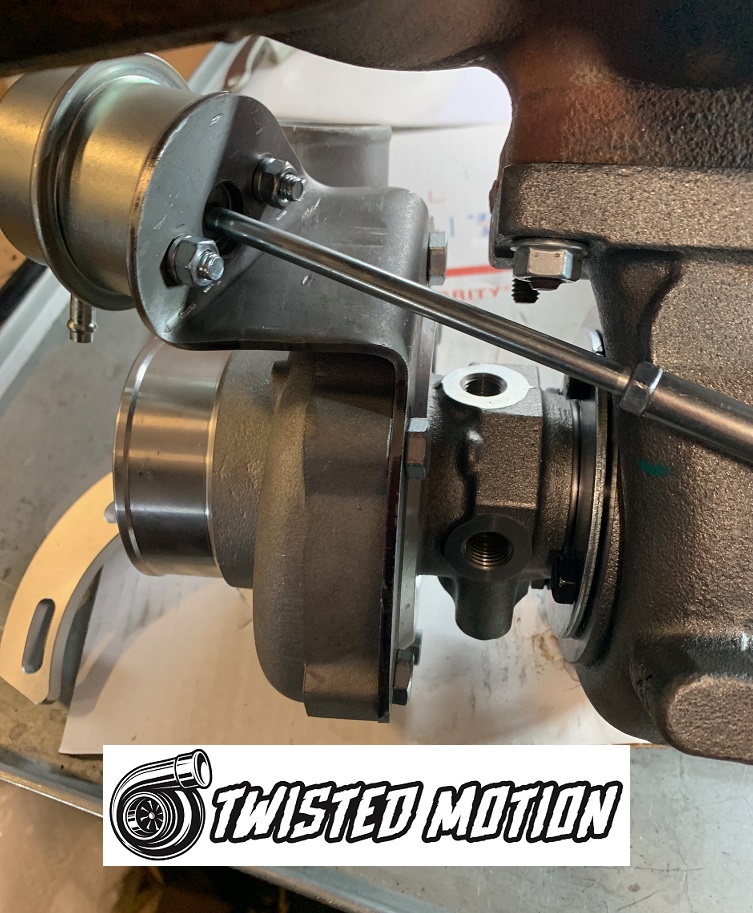 GT28 Front Wheel Drive Wastegate Conversion Bracket sentra - Image 2