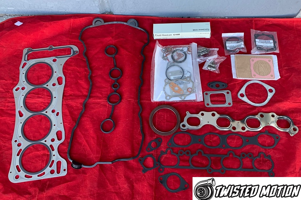 X-Trail GT OEM Nissan SR20VET Complete Gasket Kit 10101-8H626
