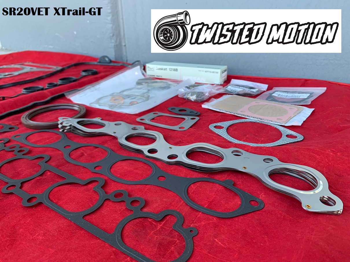 X-Trail GT OEM Nissan SR20VET Complete Gasket Kit 10101-8H626 - Image 2